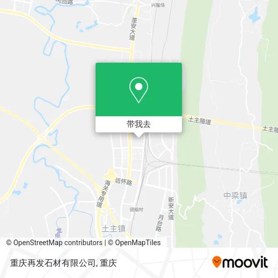 重庆再发石材有限公司地图