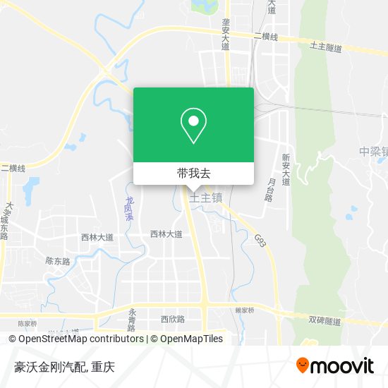豪沃金刚汽配地图