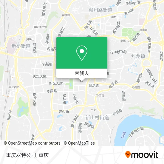 重庆双特公司地图