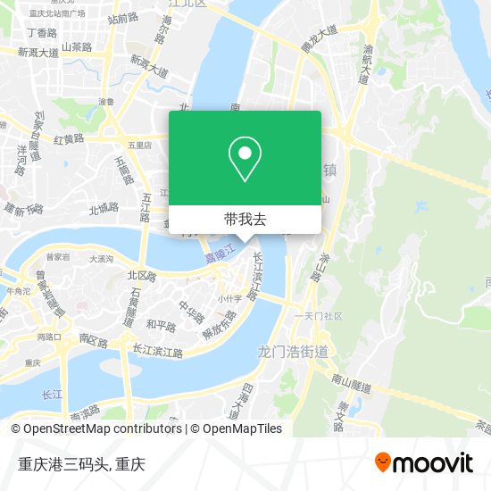 重庆港三码头地图