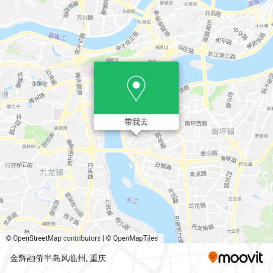 金辉融侨半岛风临州地图