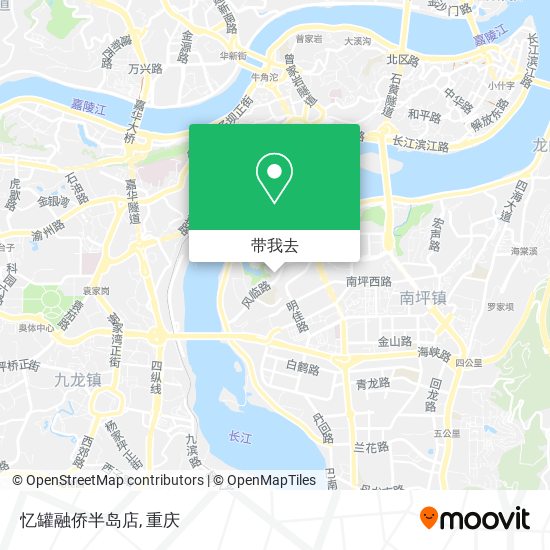 忆罐融侨半岛店地图