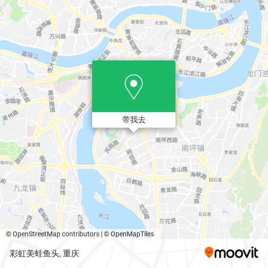 彩虹美蛙鱼头地图