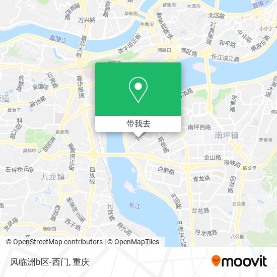 风临洲b区-西门地图
