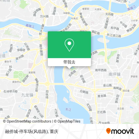融侨城-停车场(风临路)地图