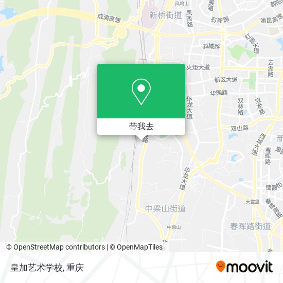 皇加艺术学校地图