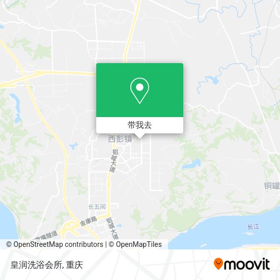 皇润洗浴会所地图