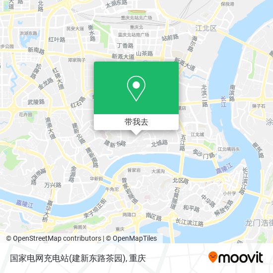 国家电网充电站(建新东路茶园)地图