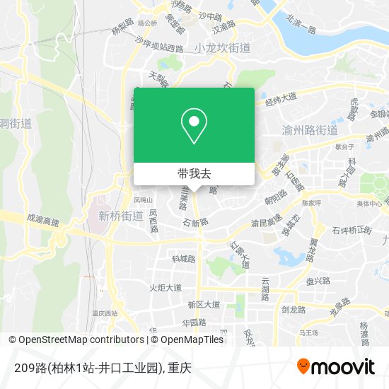 209路(柏林1站-井口工业园)地图