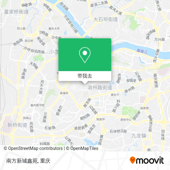南方新城鑫苑地图