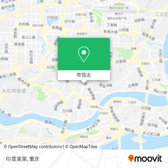 印度菜菜地图