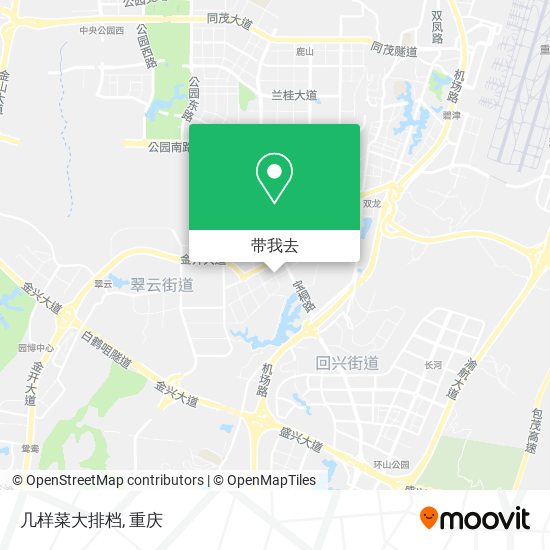 几样菜大排档地图