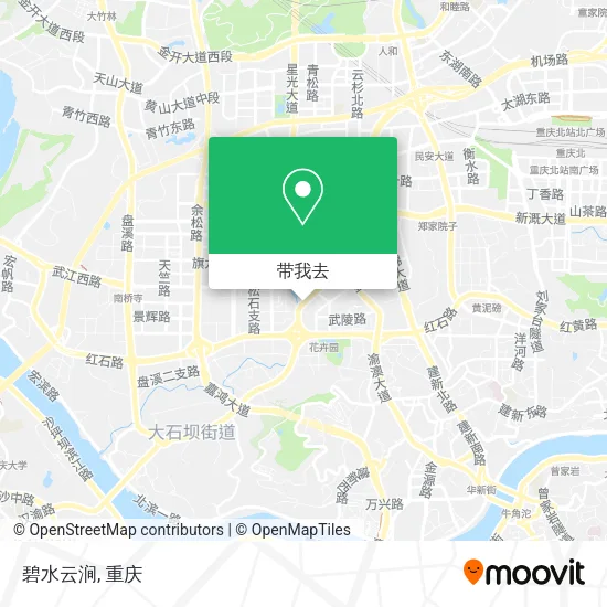 碧水云涧地图