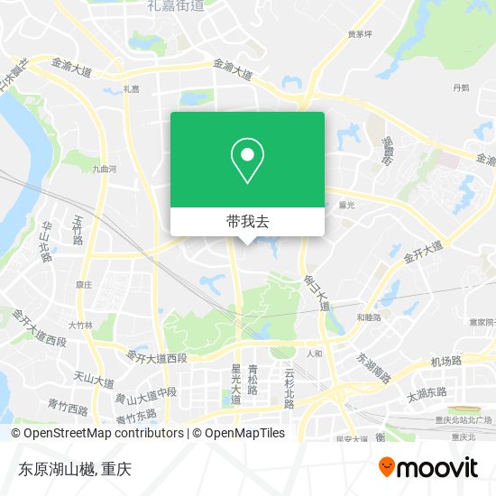 东原湖山樾地图