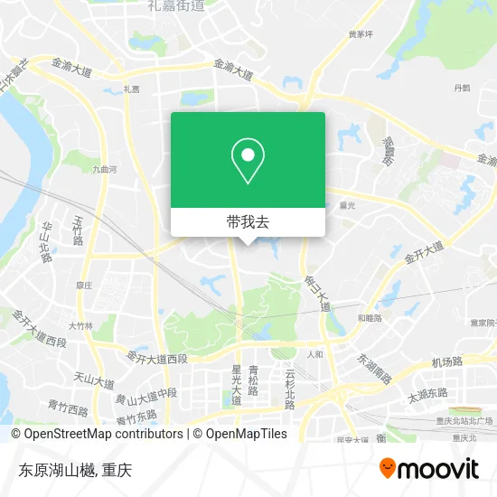 东原湖山樾地图
