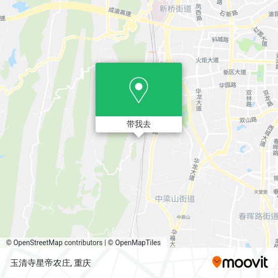 玉清寺星帝农庄地图