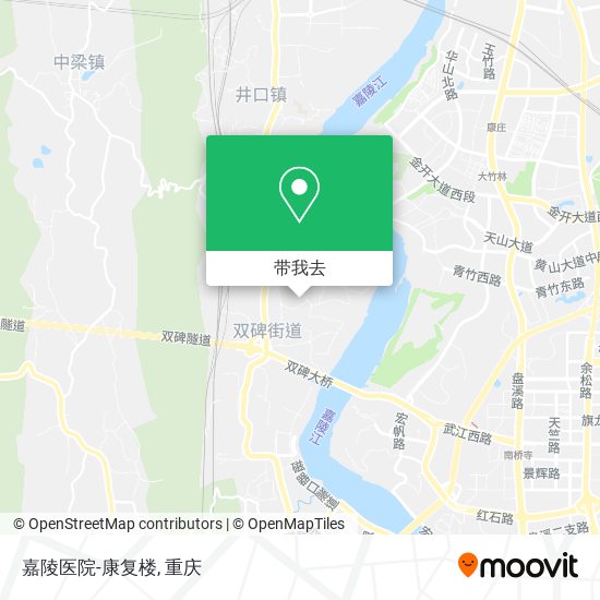 嘉陵医院-康复楼地图