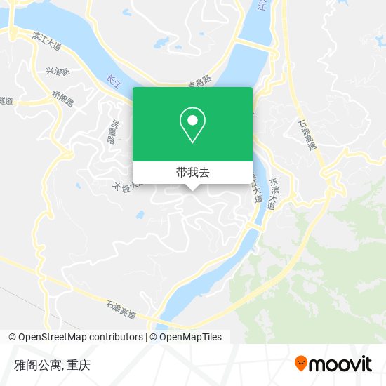 雅阁公寓地图