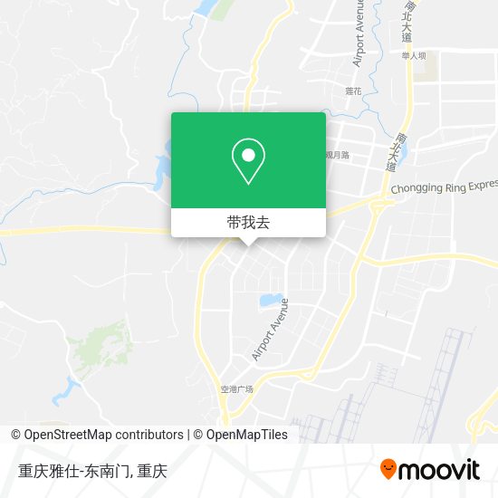 重庆雅仕-东南门地图
