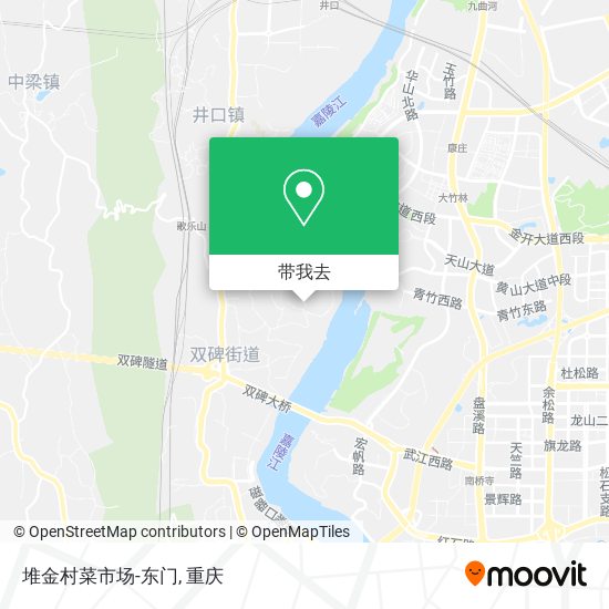 堆金村菜市场-东门地图