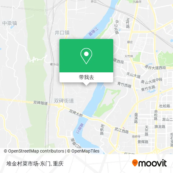 堆金村菜市场-东门地图