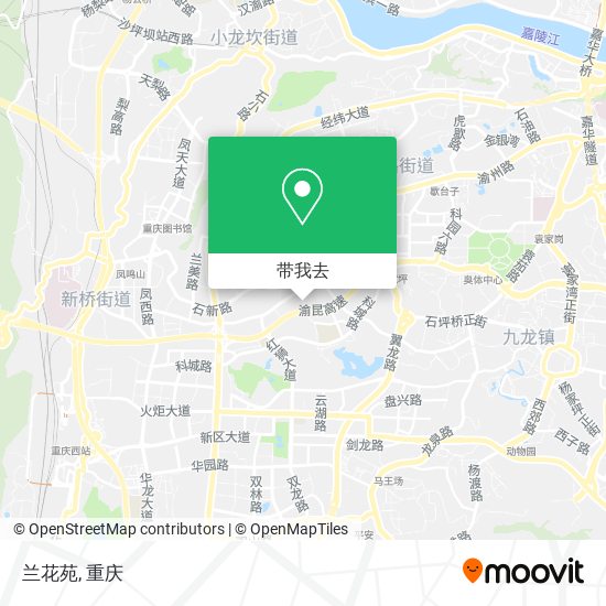 兰花苑地图