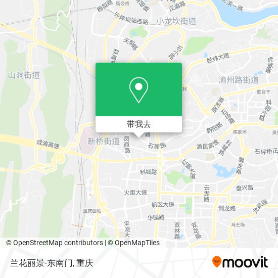 兰花丽景-东南门地图