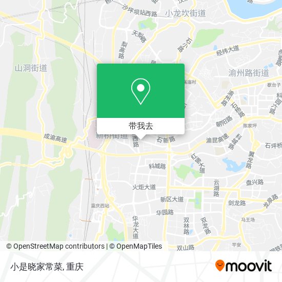 小是晓家常菜地图