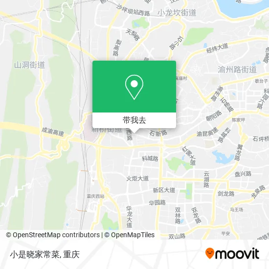 小是晓家常菜地图