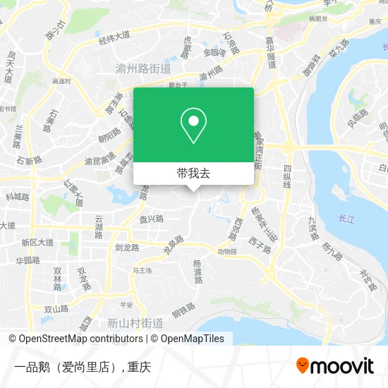 一品鹅（爱尚里店）地图