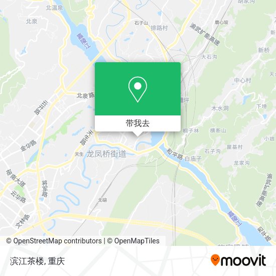 滨江茶楼地图