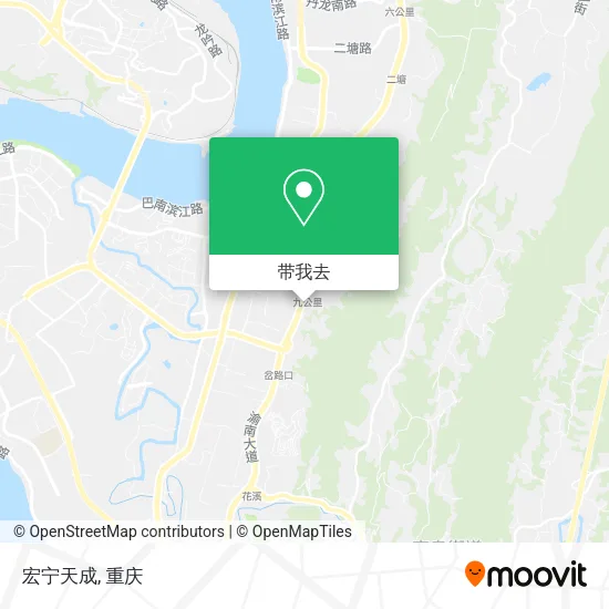 宏宁天成地图