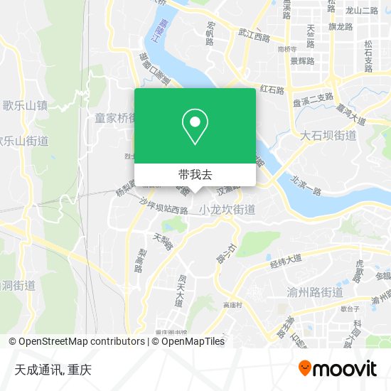 天成通讯地图