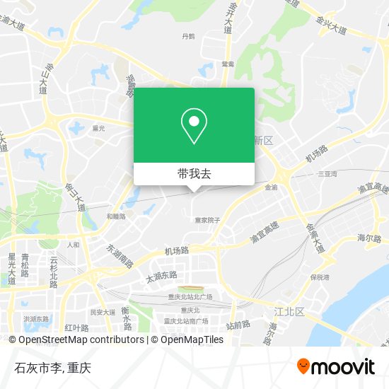 石灰市李地图