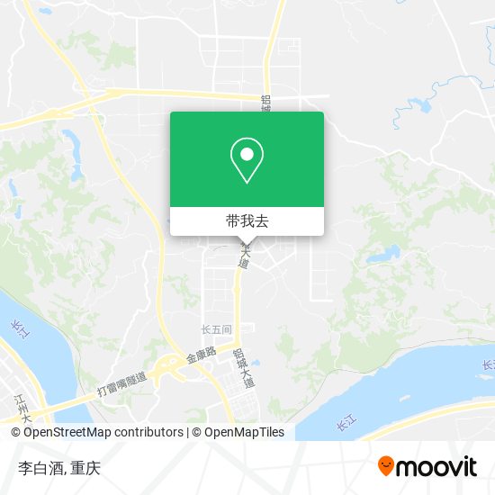李白酒地图