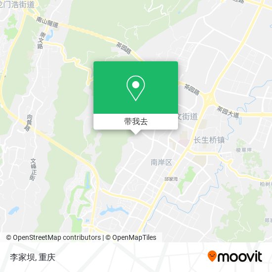 李家坝地图