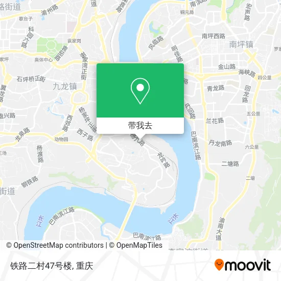 铁路二村47号楼地图