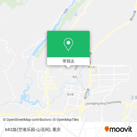 682路(空港乐园-山语间)地图