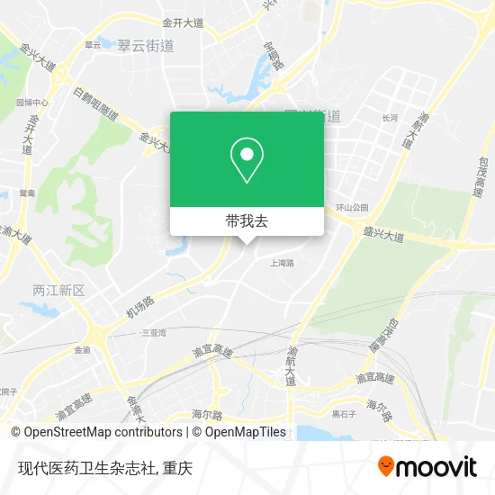 现代医药卫生杂志社地图