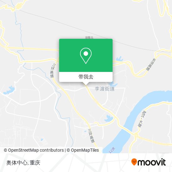 奥体中心地图