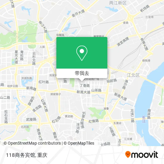 118商务宾馆地图