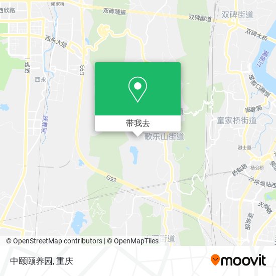中颐颐养园地图
