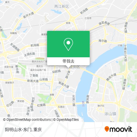 阳明山水-东门地图