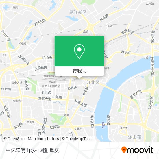 中亿阳明山水-12幢地图