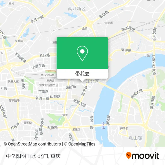 中亿阳明山水-北门地图