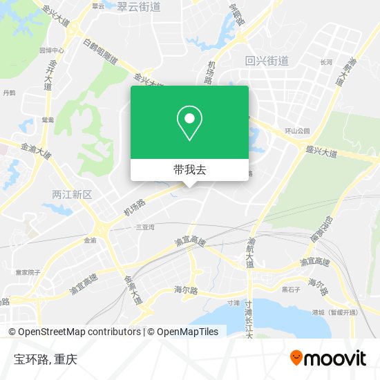 宝环路地图