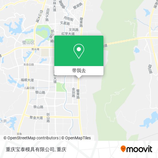 重庆宝泰模具有限公司地图