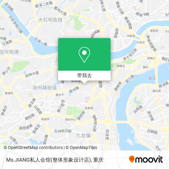 Ms.JIANG私人会馆(整体形象设计店)地图