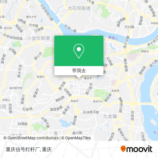 重庆信号灯杆厂地图