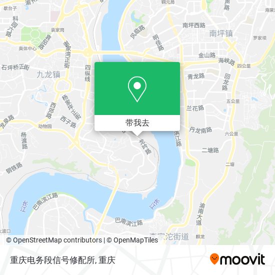 重庆电务段信号修配所地图